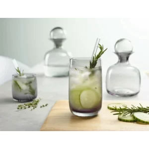 Asa Selection Germany Asa Selection Longdrinkglas Grau, 6 Stück 7