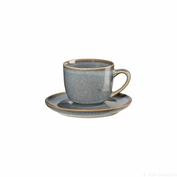 Asa Selection Germany Asa Selection SAISONS Denim Espressotasse Mit Unterer 1
