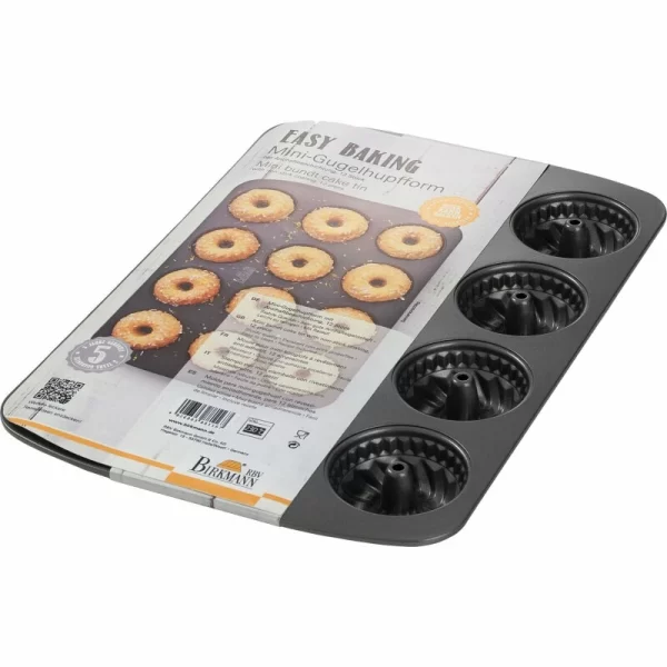 RBV Birkmann Birkmann EASY BAKING 12er Mini-Gugelhupfblech 4