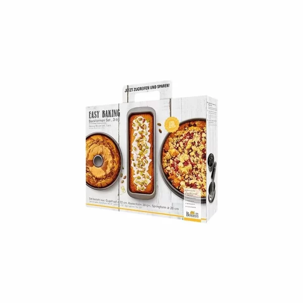 RBV Birkmann Birkmann EASY BAKING Backformen Set | 3tlg. 1