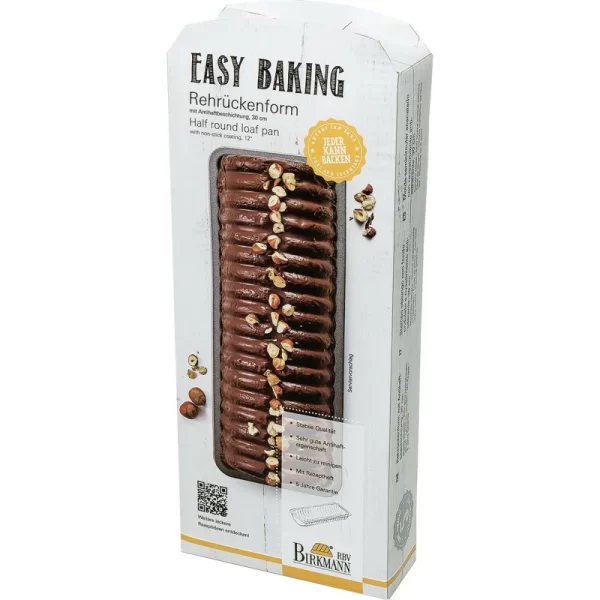 RBV Birkmann Birkmann EASY BAKING Rehrückenform 30 Cm 3