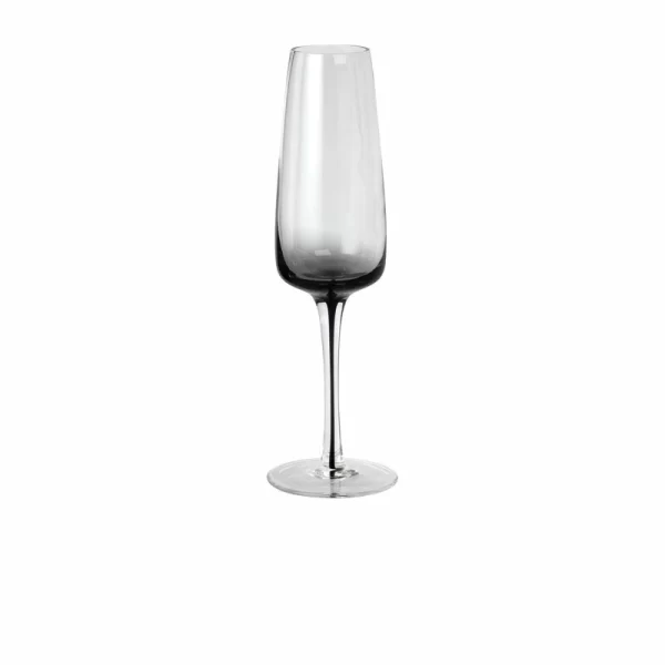 Broste Copenhagen Champagnerglas SMOKE GREY 1
