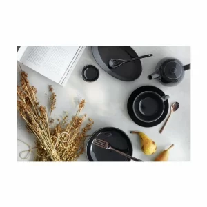 Broste Copenhagen Nordic Coal Suppenteller Aus Steingut | 4 Stk. 6