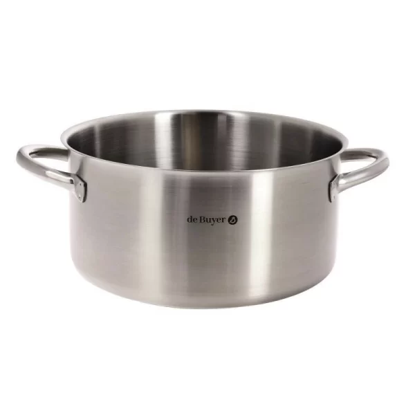 De Buyer Prim Appety Flacher Bratentopf Aus Edelstahl 1