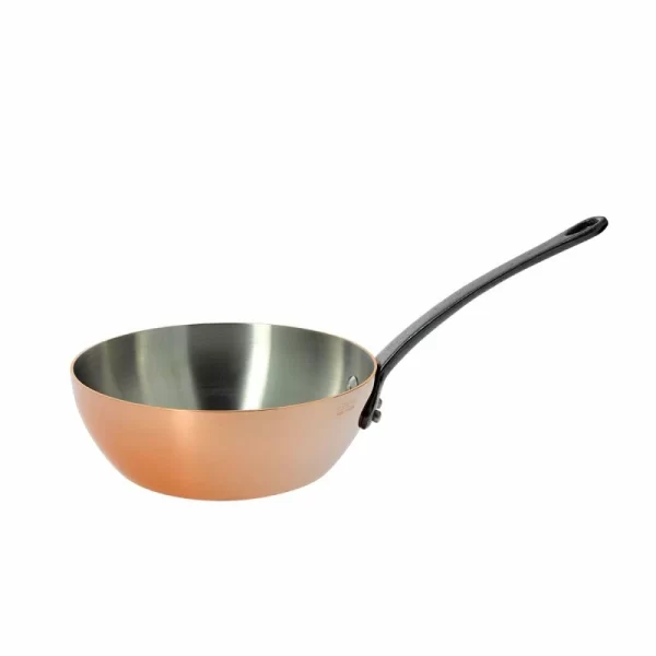 De Buyer PRIMA MATERA Konische Kupfer Sauteuse Mit Gussgriff | Ø 20 Cm 1