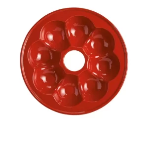 Emile Henry Brötchenkranz Rot 17