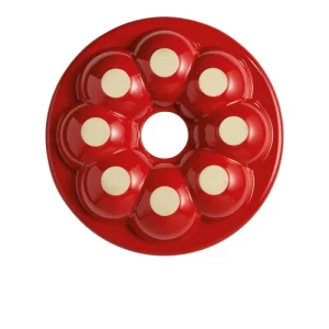 Emile Henry Brötchenkranz Rot 19