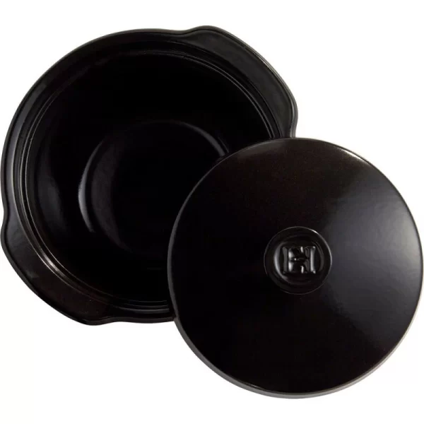 Emile Henry Kochtopf One Pot Anthrazit 4