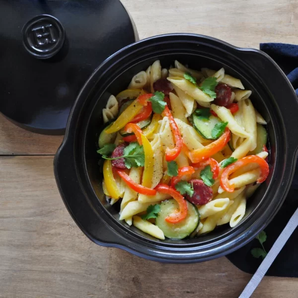 Emile Henry Kochtopf One Pot Anthrazit 7