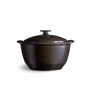 Emile Henry Kochtopf One Pot Anthrazit 24