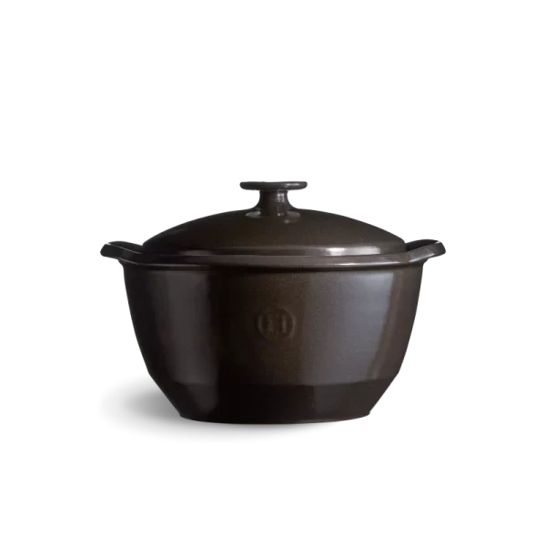 Emile Henry Kochtopf One Pot Anthrazit 9