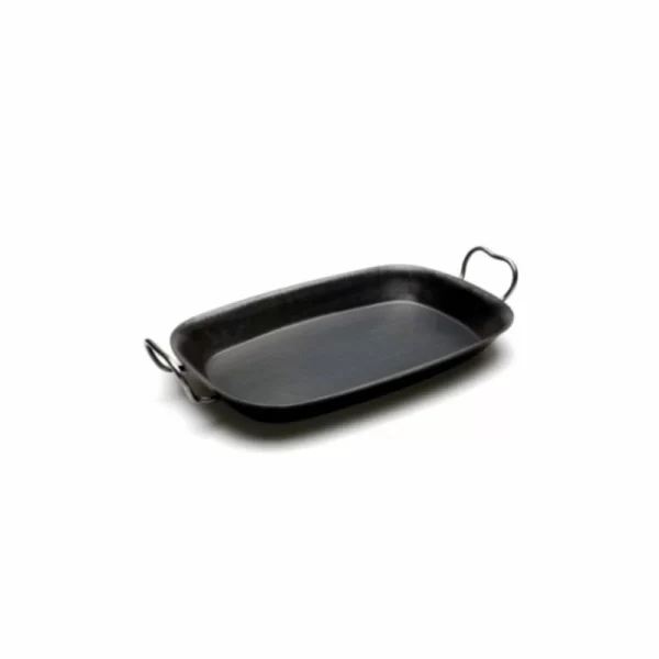 Helmensdorfer Fisch-Bratpfanne Mit Griffen, Geschmiedet 1