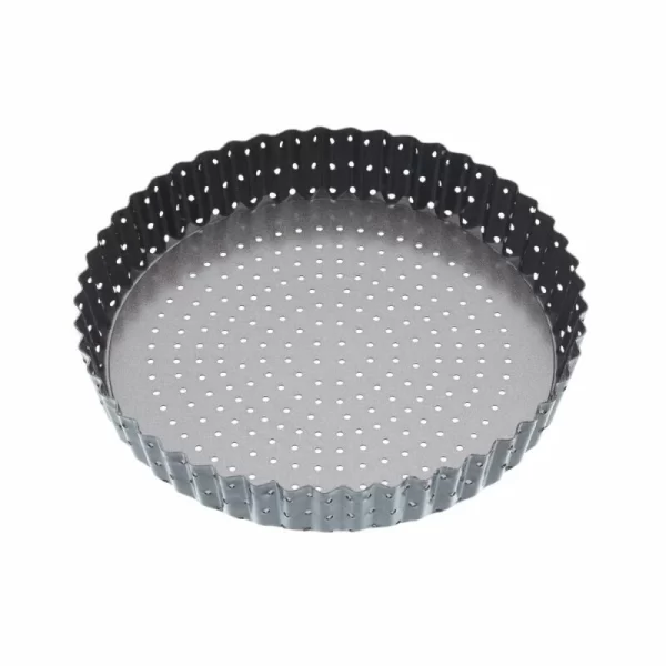 KitchenCraft Tarteform Mit Hebeboden & Löchern 1