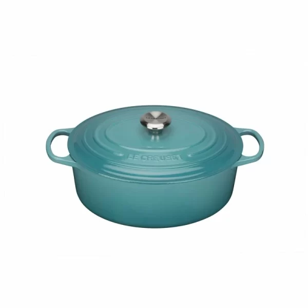 Le Creuset Bräter SIGNATURE Oval Türkis 1