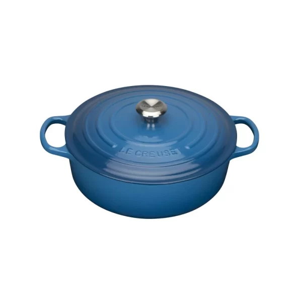 Le Creuset Gourmet-Bräter SIGNATURE Blau 3