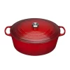 Le Creuset SIGNATURE Bräter Oval & Kirschrot | In Verschiedenen Farben 8