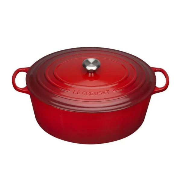 Le Creuset SIGNATURE Bräter Oval & Kirschrot | In Verschiedenen Farben 1