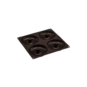 Lurch FLEXI®FORM Bagel & Donut Silikon-Backform | Für 4 Stk. 6