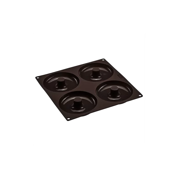 Lurch FLEXI®FORM Bagel & Donut Silikon-Backform | Für 4 Stk. 3
