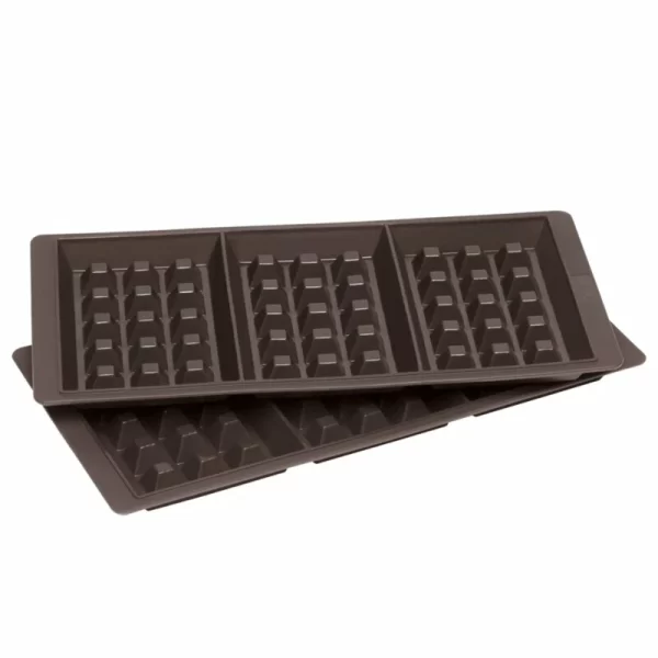 Lurch FLEXI®FORM Waffel Silikon 3-fach | 2er-Set 1