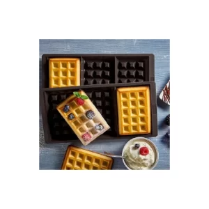 Lurch FLEXI®FORM Waffel Silikon 3-fach | 2er-Set 7
