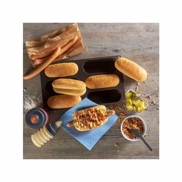 Lurch Hotdog-Brötchen Form 1