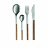 Mono Besteck Set „mono-t“ | Mit Kurzer Messerklinge | 4 Tlg. 7