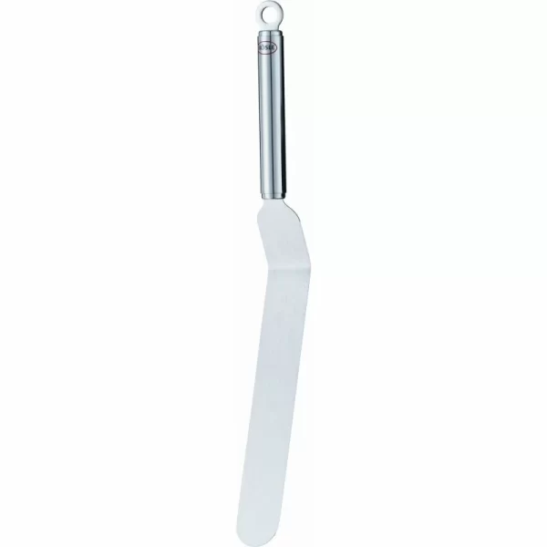 Rösle Rundgriff Gekröpfte Streichpalette Aus Edelstahl | 38 Cm 1