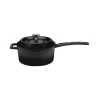 Lava® Stieltopf Aus Gusseisen Mit Deckel Schwarz 5