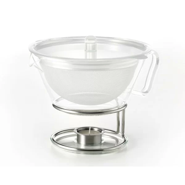 Trendglas Jena SOLO/GLOBE/MORA Edelstahl-Stövchen 4
