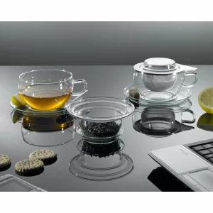 Trendglas Jena TEA TIME S Teetasse Mit Edelstahlfilter | 0,4 L 7
