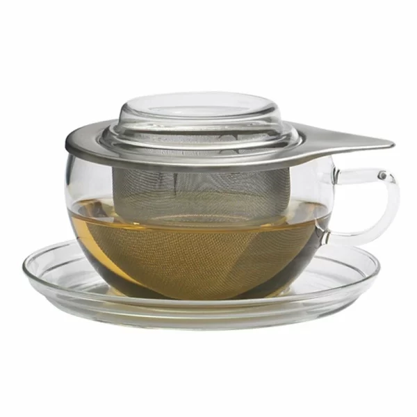 Trendglas Jena TEA TIME S Teetasse Mit Edelstahlfilter | 0,4 L 4