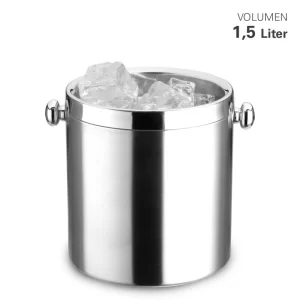 Weis Doppelwandiger Eiswürfeleimer Inkl. Zange 12